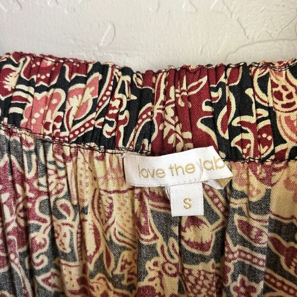 Anthropologie Love the Label Maxi Dress Size Small Love Sam Jaipur floral boho - Picture 7 of 11